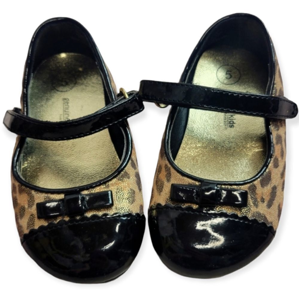 Oshkosh leopard Mary Jane shoes 5